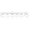 Z-Lite Neoma Vanity, 5-Light, 38.25 In.W x 6.75 In.L x 7.25 In.H, Chrome /Opal Etched 1100-5V-CH - alternate 3